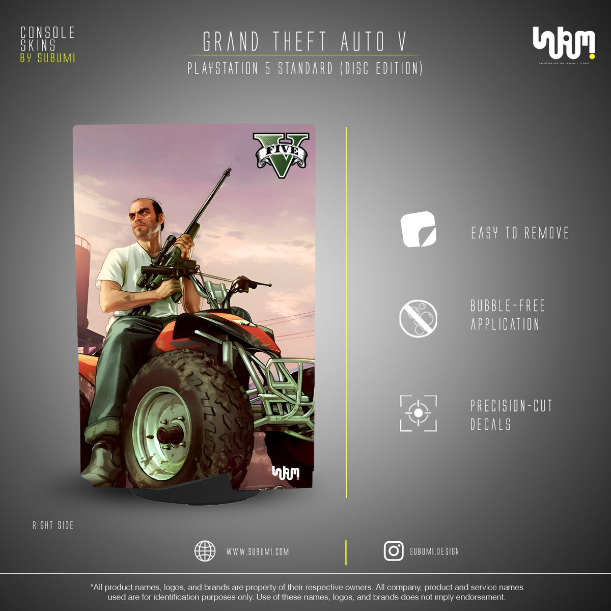 Grand Theft Auto V Console Skin by SUBUMI