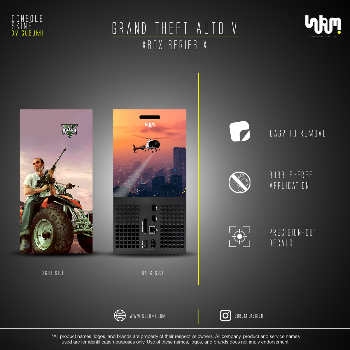 Grand Theft Auto V Console Skin by SUBUMI
