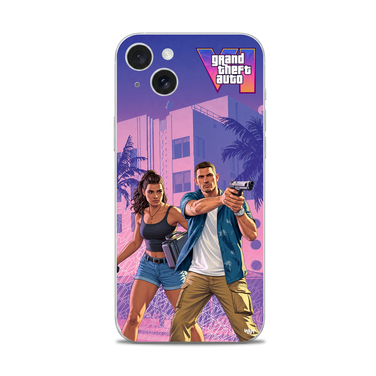 GTA VI Mobile Phone Skins iPhone 15 Plus