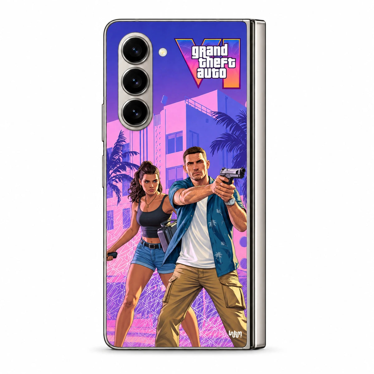 GTA VI Mobile Phone Skins Samsung Galaxy Z Fold 5