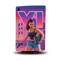 GTA VI PS5 Console Skin | SUBUMI — PS5 Standard Digital, left side