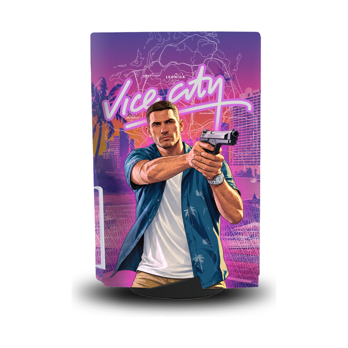GTA VI PS5 Console Skin | SUBUMI — PS5 Standard Disc, right side