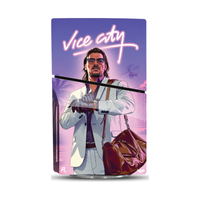 GTA VI Leonida Edition Console Skin by SUBUMI — PS5 Slim Disc, right side