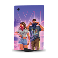 GTA VI Leonida Edition Console Skin by SUBUMI — PS5 Standard Disc, left side