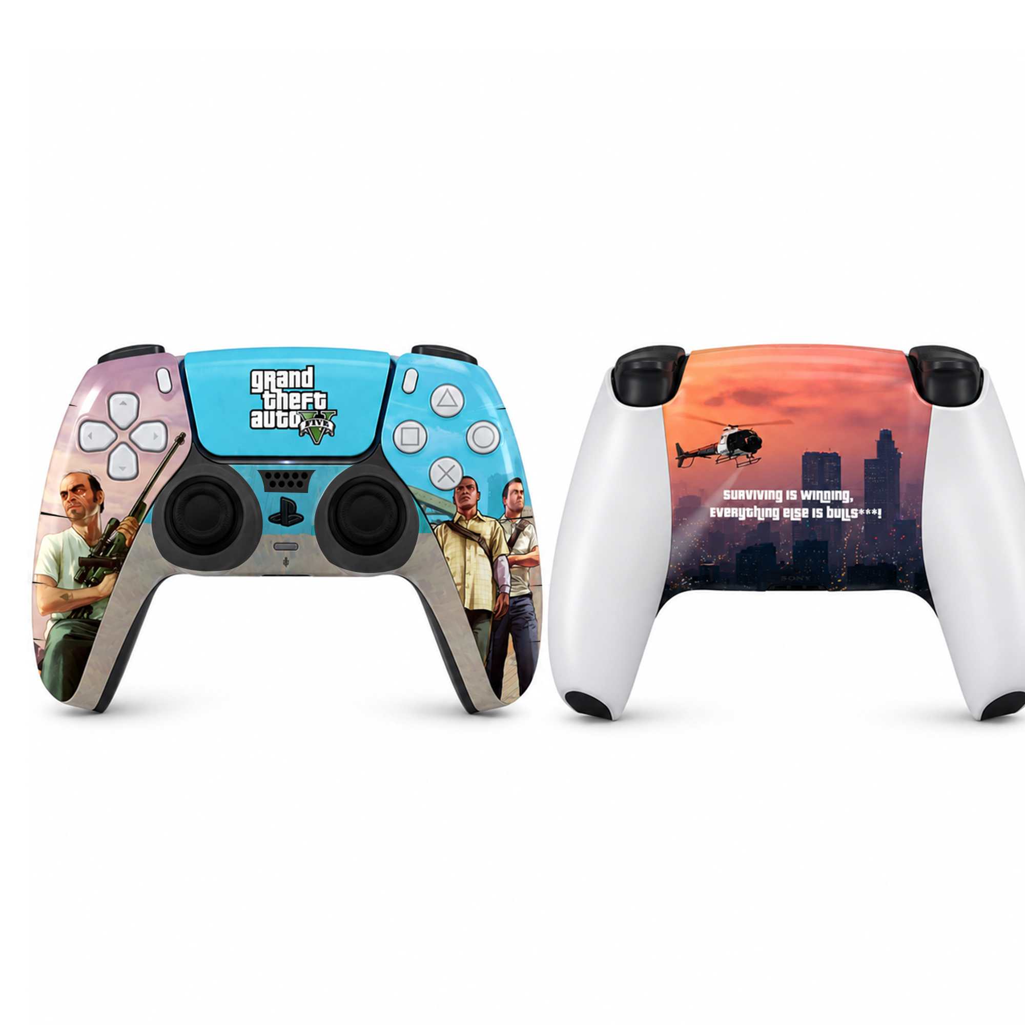 Grand Theft Auto V PlayStation 5 Controller Skin by SUBUMI