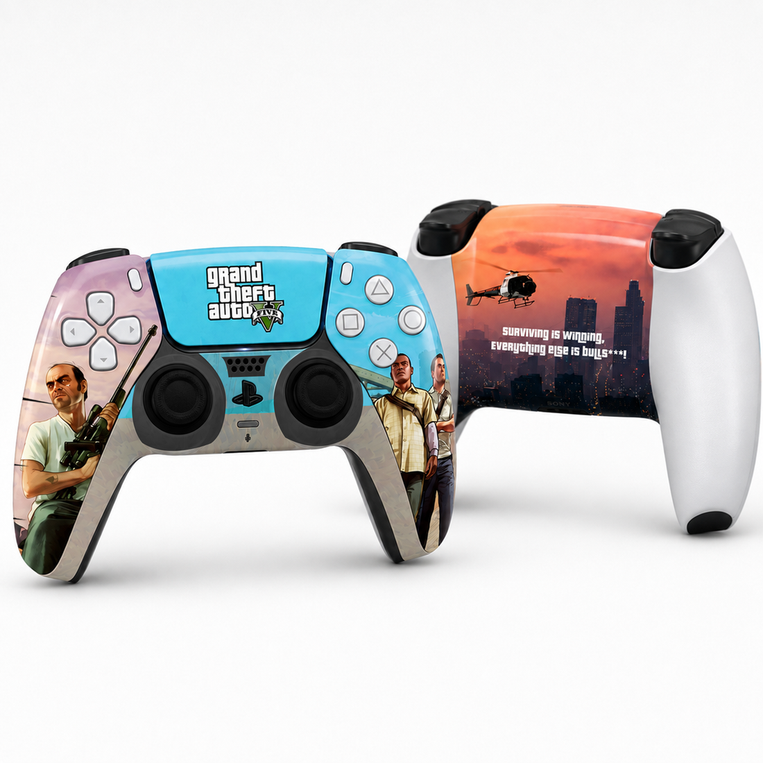 Grand Theft Auto V PlayStation 5 Controller Skin by SUBUMI