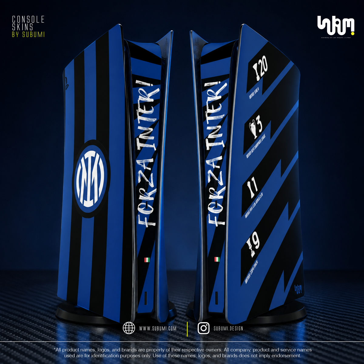 Inter Milan Console Skin by SUBUMI