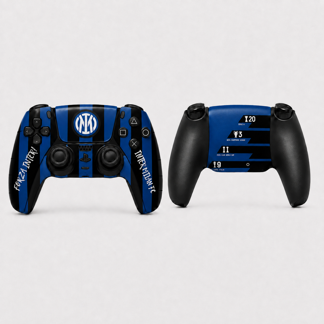 Inter Milan PlayStation 5 Controller Skin by SUBUMI