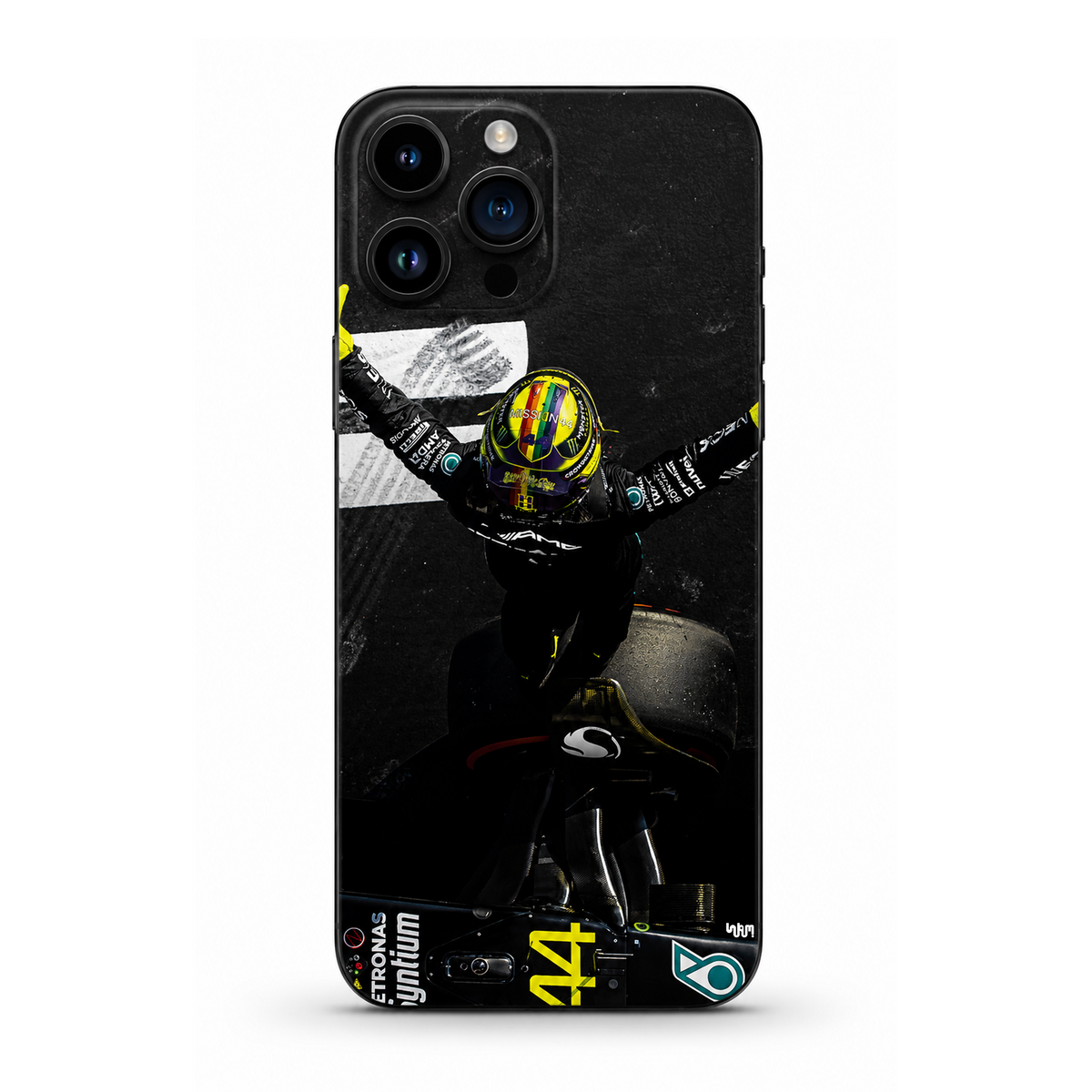 Mercedes X Lewis Hamilton Mobile Phone Skins by Subumi