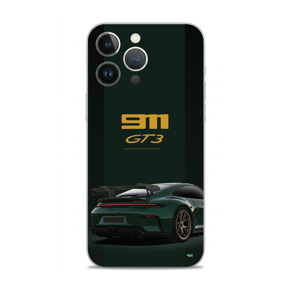 Porsche 911 GT3 phone skin for iPhone 14 Pro Max