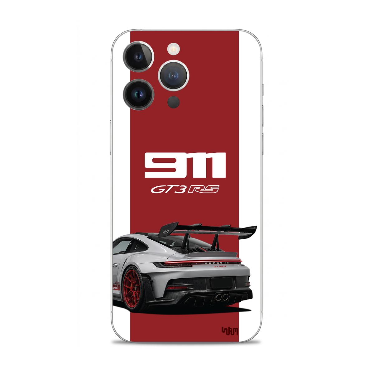 Porsche 911 GT3 RS phone skin for iPhone 14 Pro Max