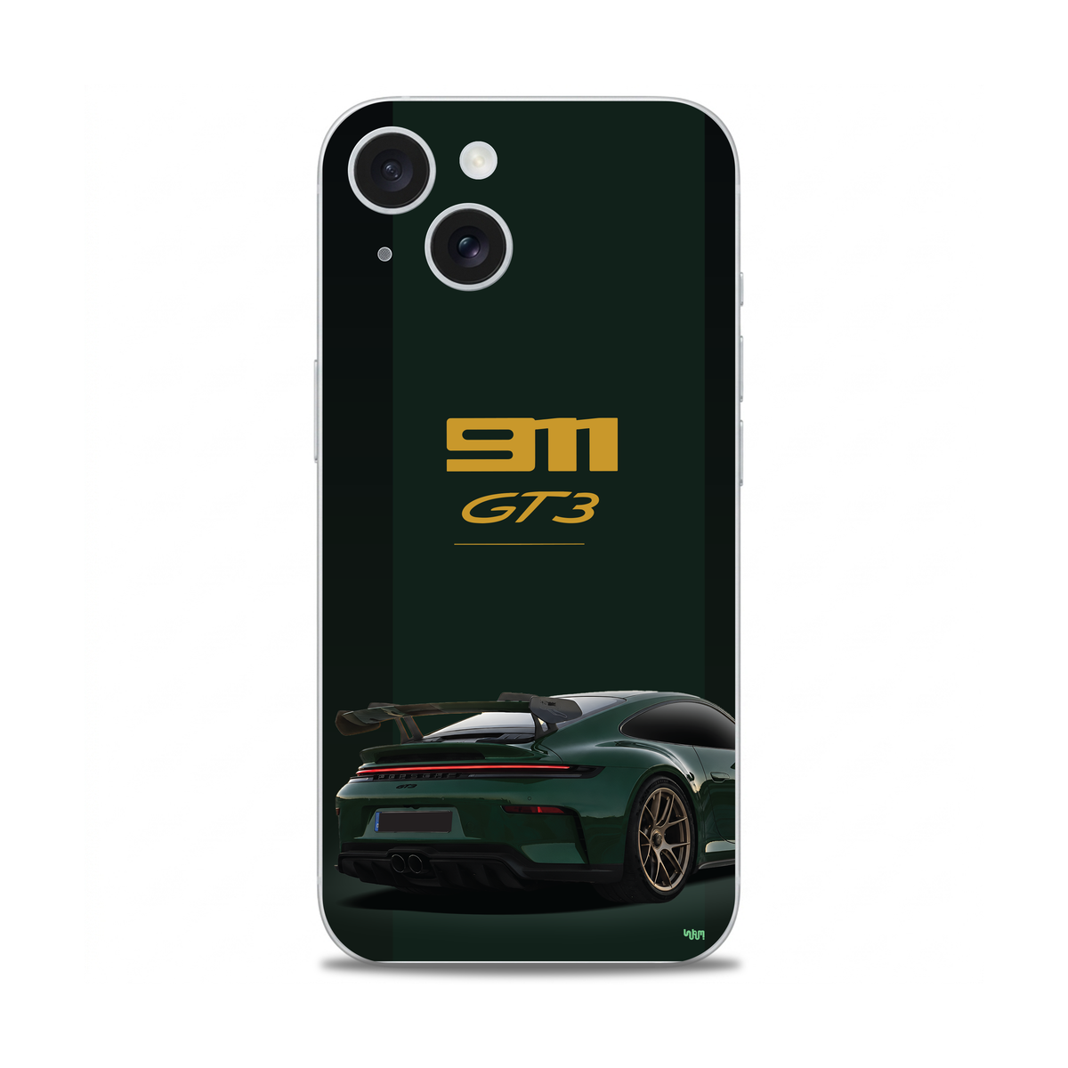 Porsche 911 GT3 phone skin for iPhone 15