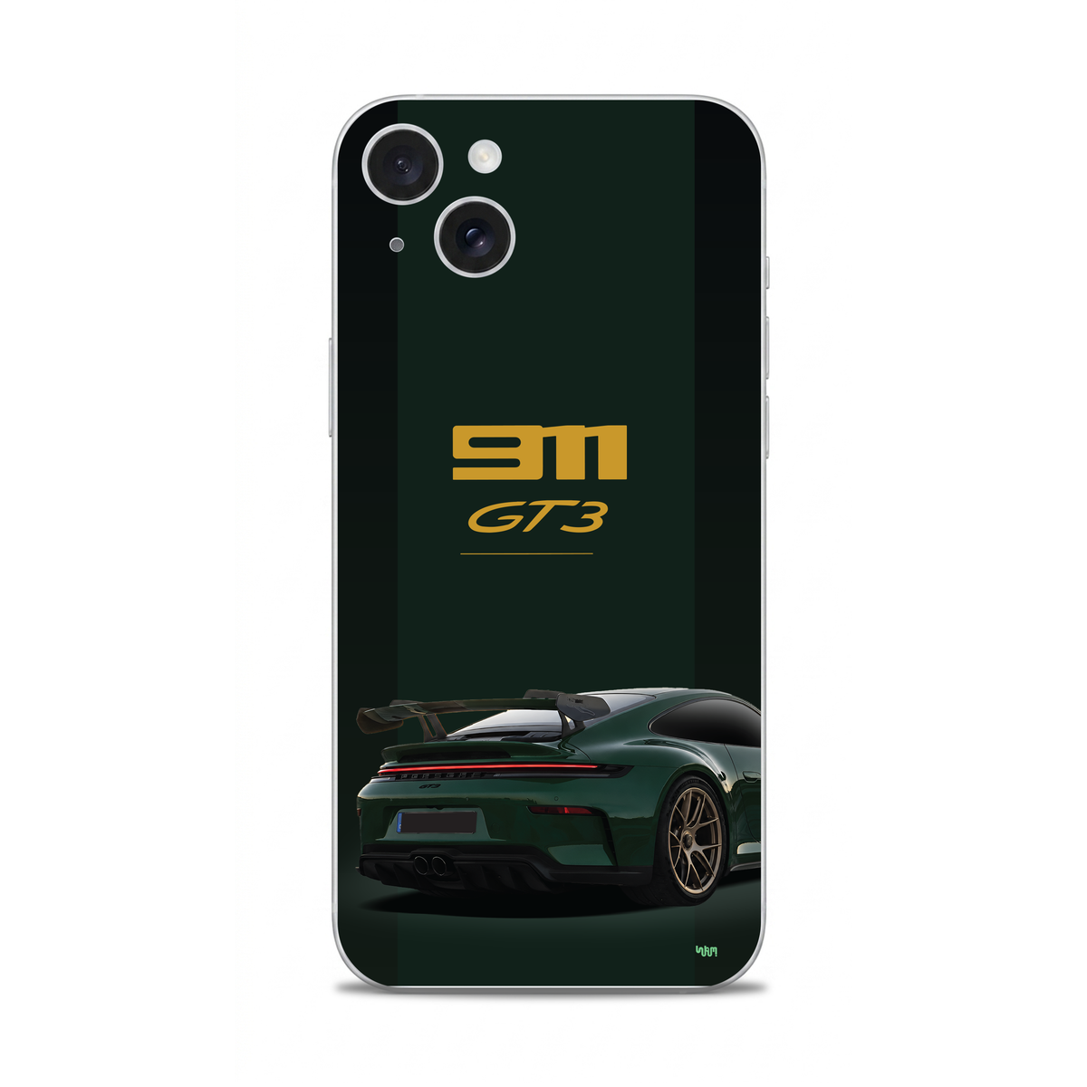Porsche 911 GT3 phone skin for iPhone 15 Plus