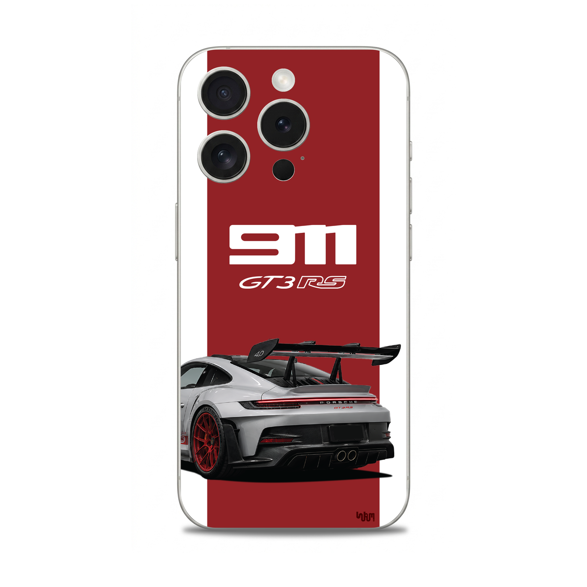 Porsche 911 GT3 RS phone skin for iPhone 15 Pro