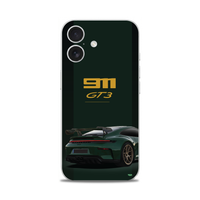 Porsche 911 GT3 phone skin for iPhone 16