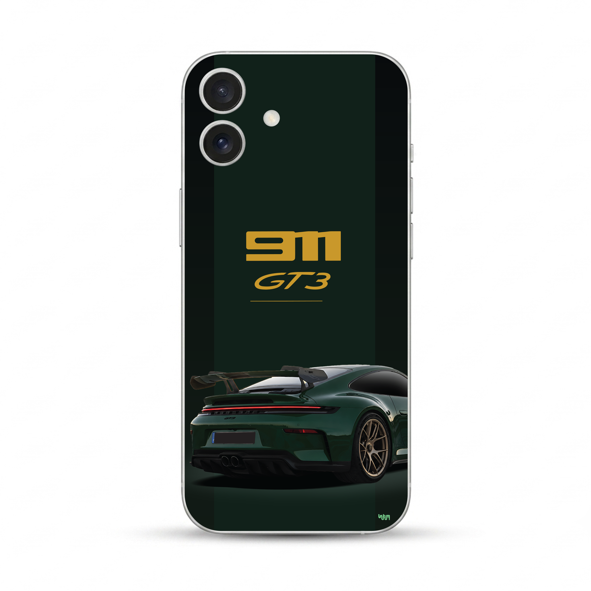Porsche 911 GT3 phone skin for iPhone 16 Plus
