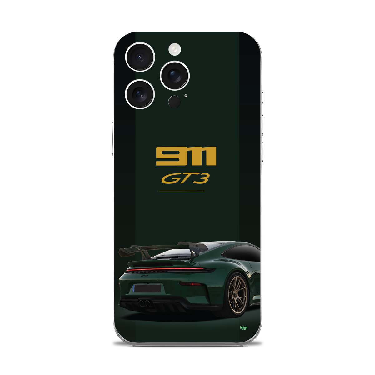 Porsche 911 GT3 phone skin for iPhone 16 Pro Max