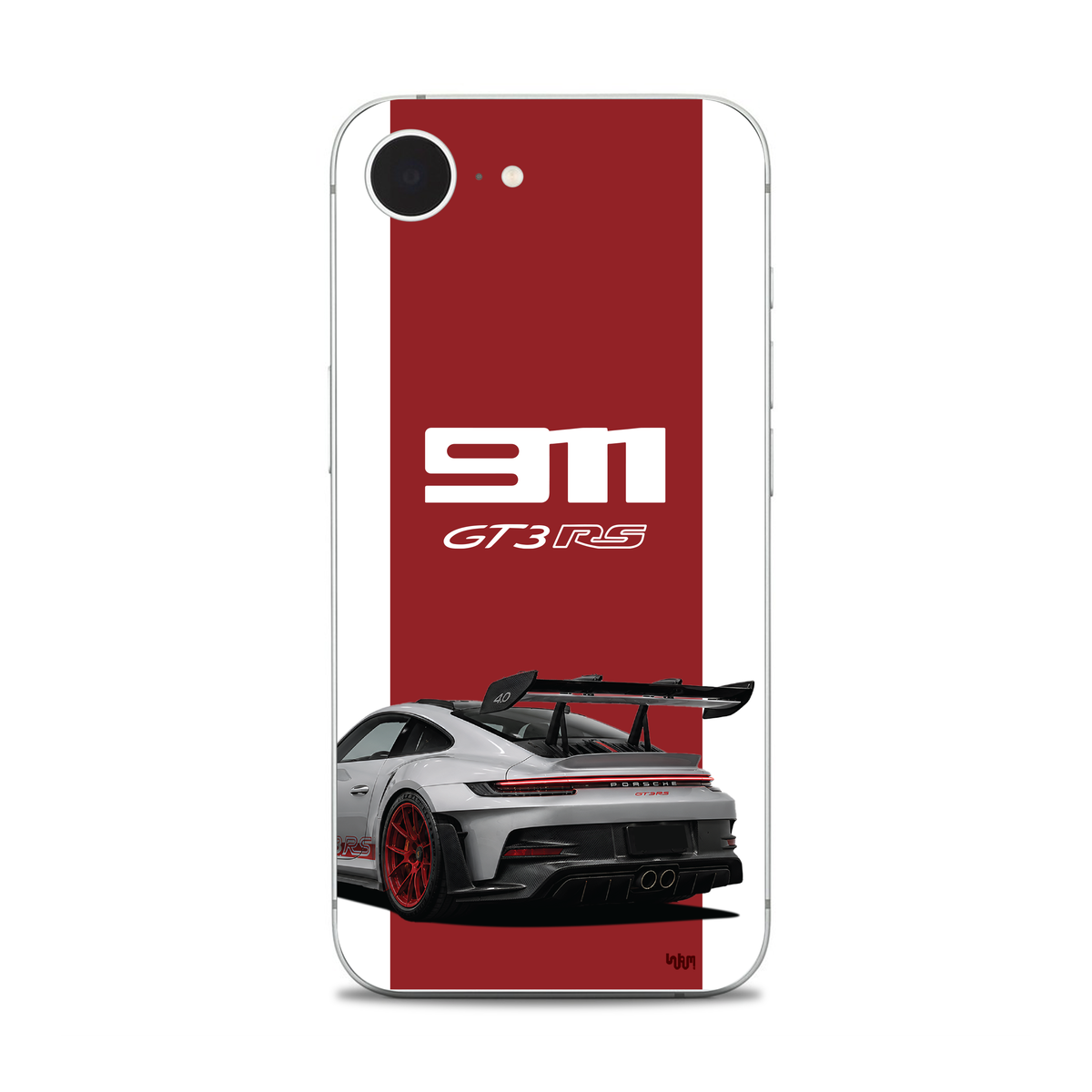 Porsche 911 GT3 RS phone skin for iPhone 17e
