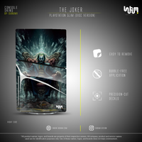 Joker Console Skin by SUBUMI — PS5 Slim Disc, right side