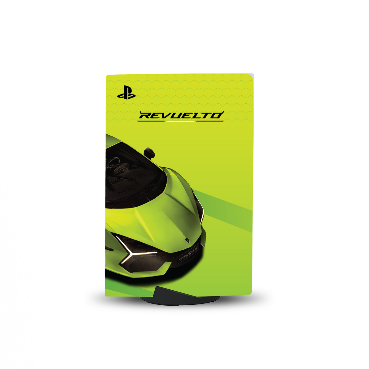 Lamborghini Revuelto Console Skin by SUBUMI — PS5 Slim Digital, left side
