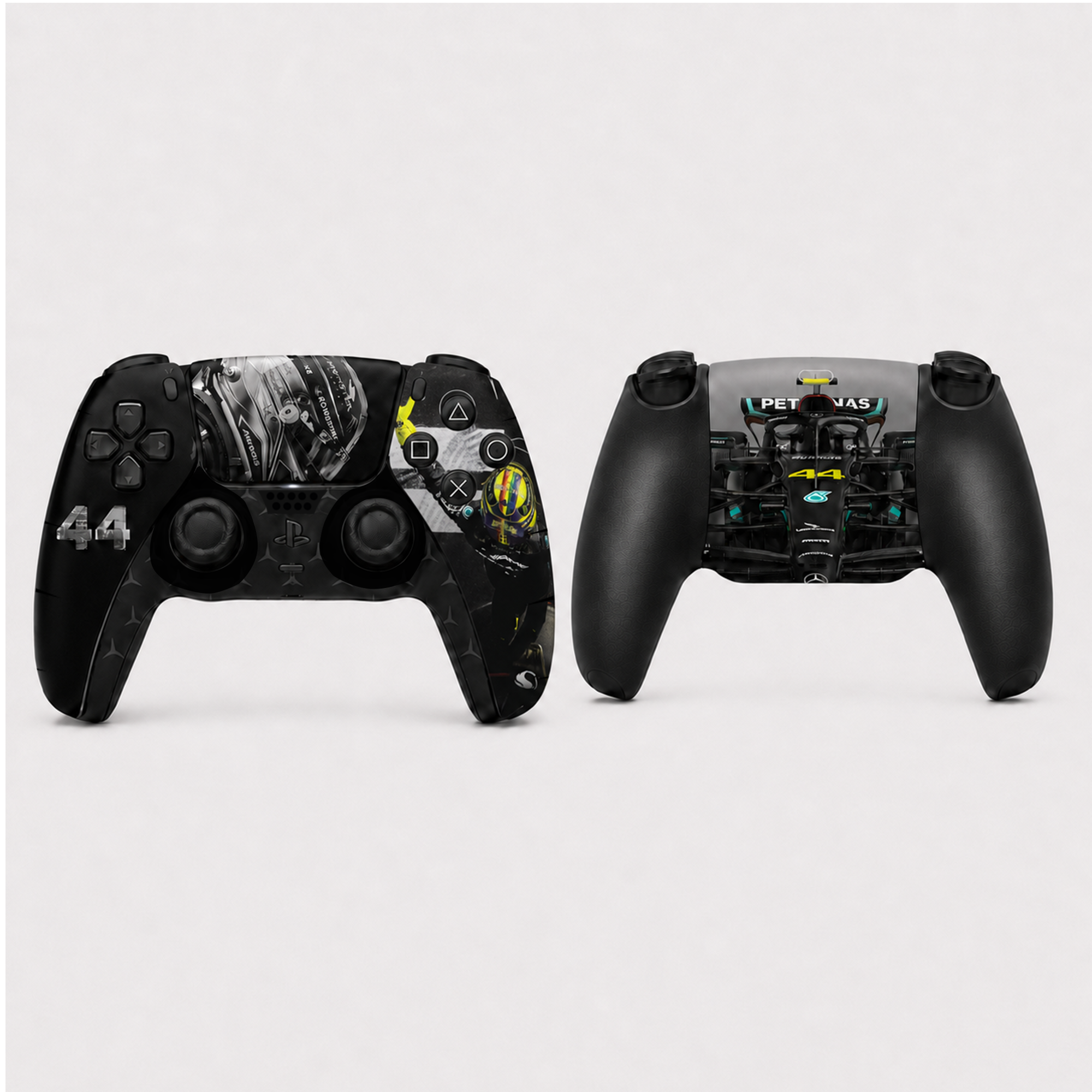 Lewis Hamilton PlayStation 5 Controller Skin by SUBUMI