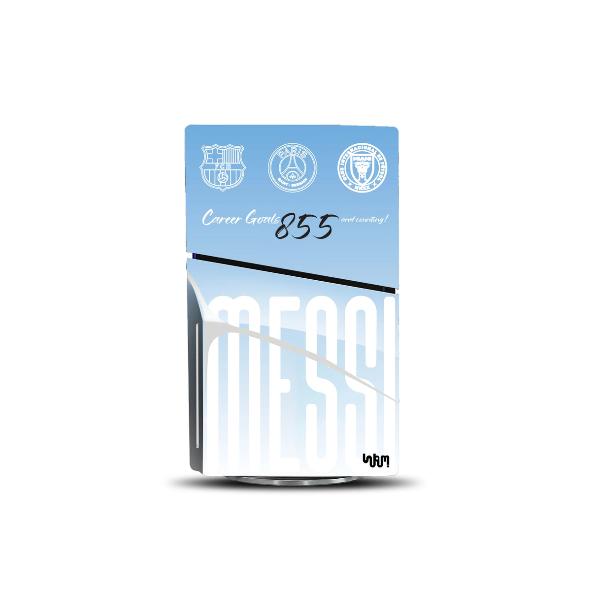Lionel Messi Console Skin by SUBUMI — PS5 Slim Disc, right side
