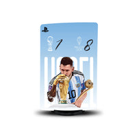 Lionel Messi Console Skin by SUBUMI — PS5 Standard Digital, left side