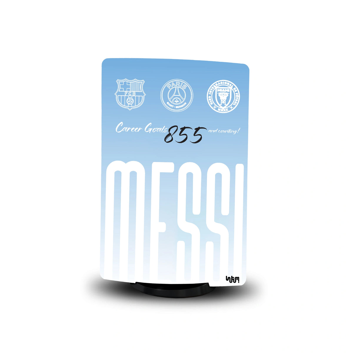 Lionel Messi Console Skin by SUBUMI — PS5 Standard Digital, right side