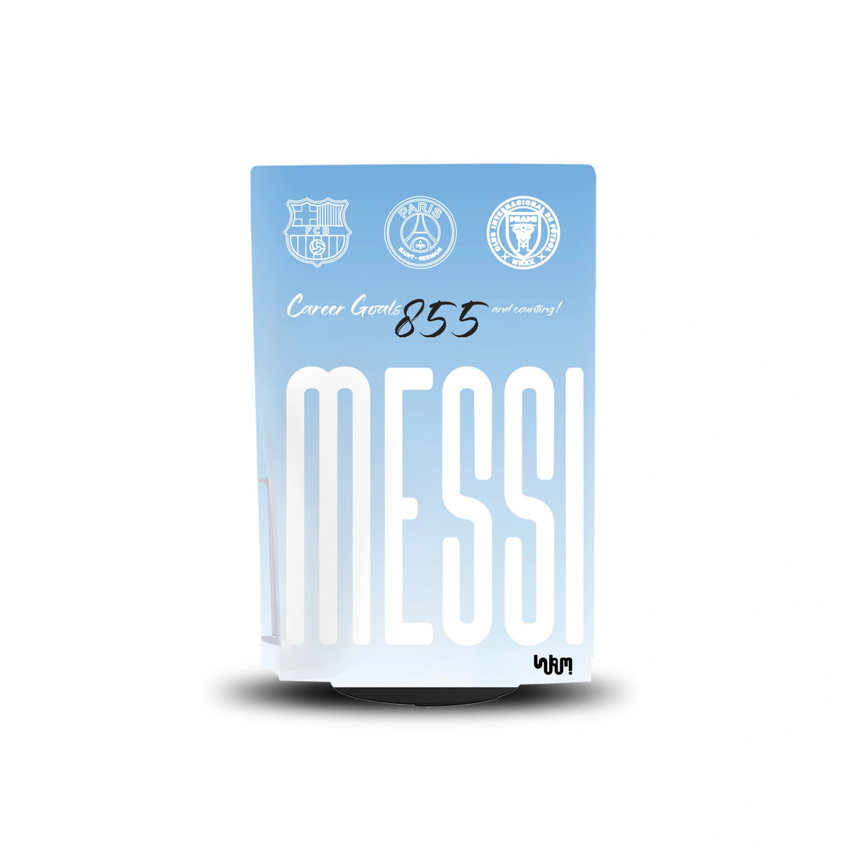 Lionel Messi Console Skin by SUBUMI — PS5 Standard Disc, right side