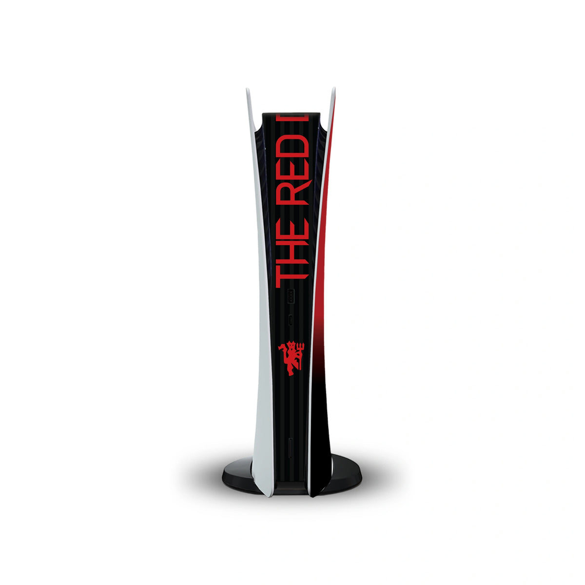 Manchester United Console Skin by SUBUMI — PS5 Standard Digital, front