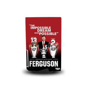 Manchester United Console Skin by SUBUMI — PS5 Standard Disc, right side