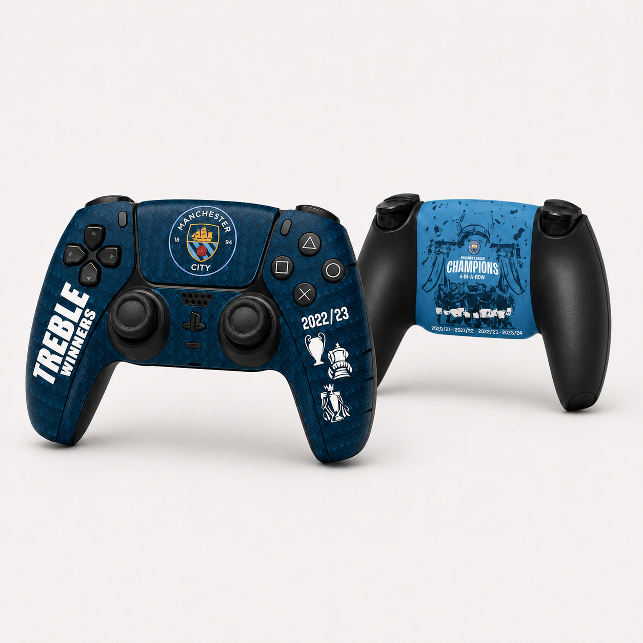 Manchester City PlayStation 5 Controller Skin by SUBUMI