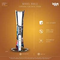 Marvel Rivals Console Skin by SUBUMI — PS5 Slim Digital, front