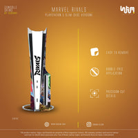 Marvel Rivals Console Skin by SUBUMI — PS5 Slim Disc, front