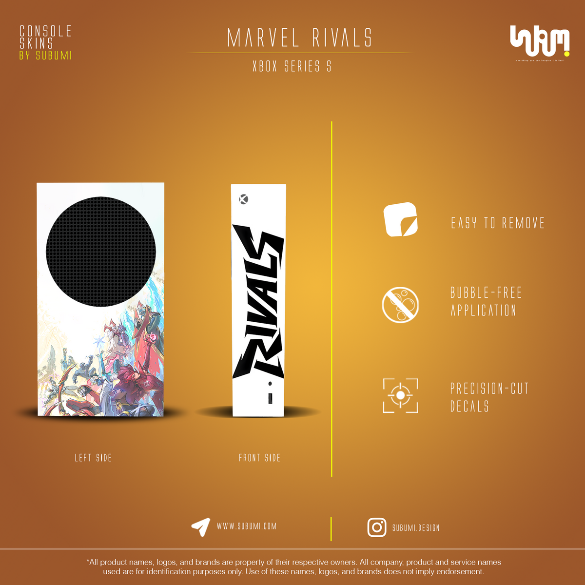 Marvel Rivals Console Skin by SUBUMI — Xbox Series S