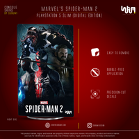 Marvel's Spider-Man 2 (Venom Edition) Console Skin by SUBUMI — PS5 Slim Digital, right side