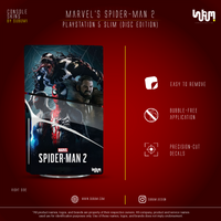 Marvel's Spider-Man 2 (Venom Edition) Console Skin by SUBUMI — PS5 Slim Disc, right side