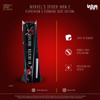 Marvel's Spider-Man 2 (Venom Edition) Console Skin by SUBUMI — PS5 Standard Disc, front