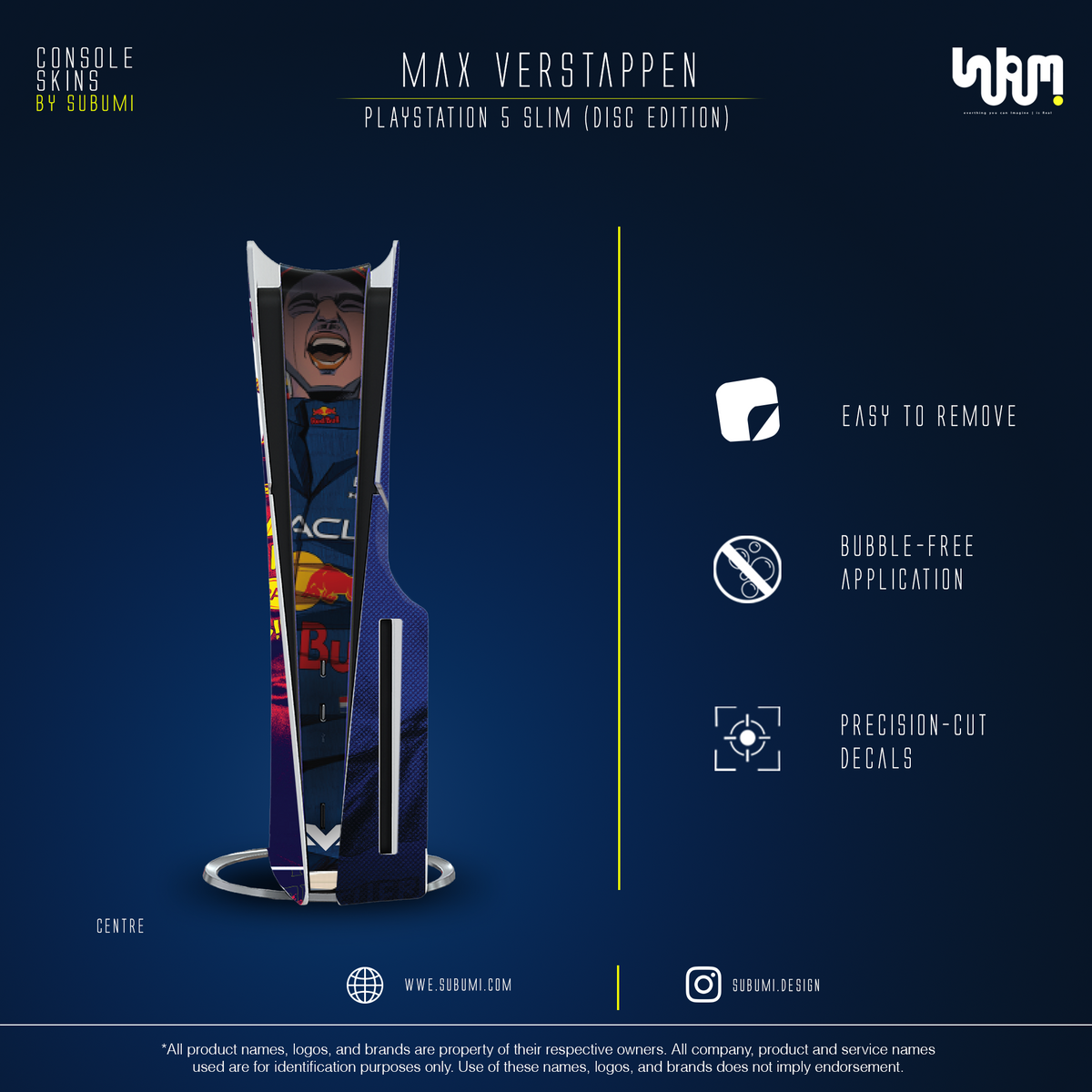 Max Verstappen Console Skin by SUBUMI