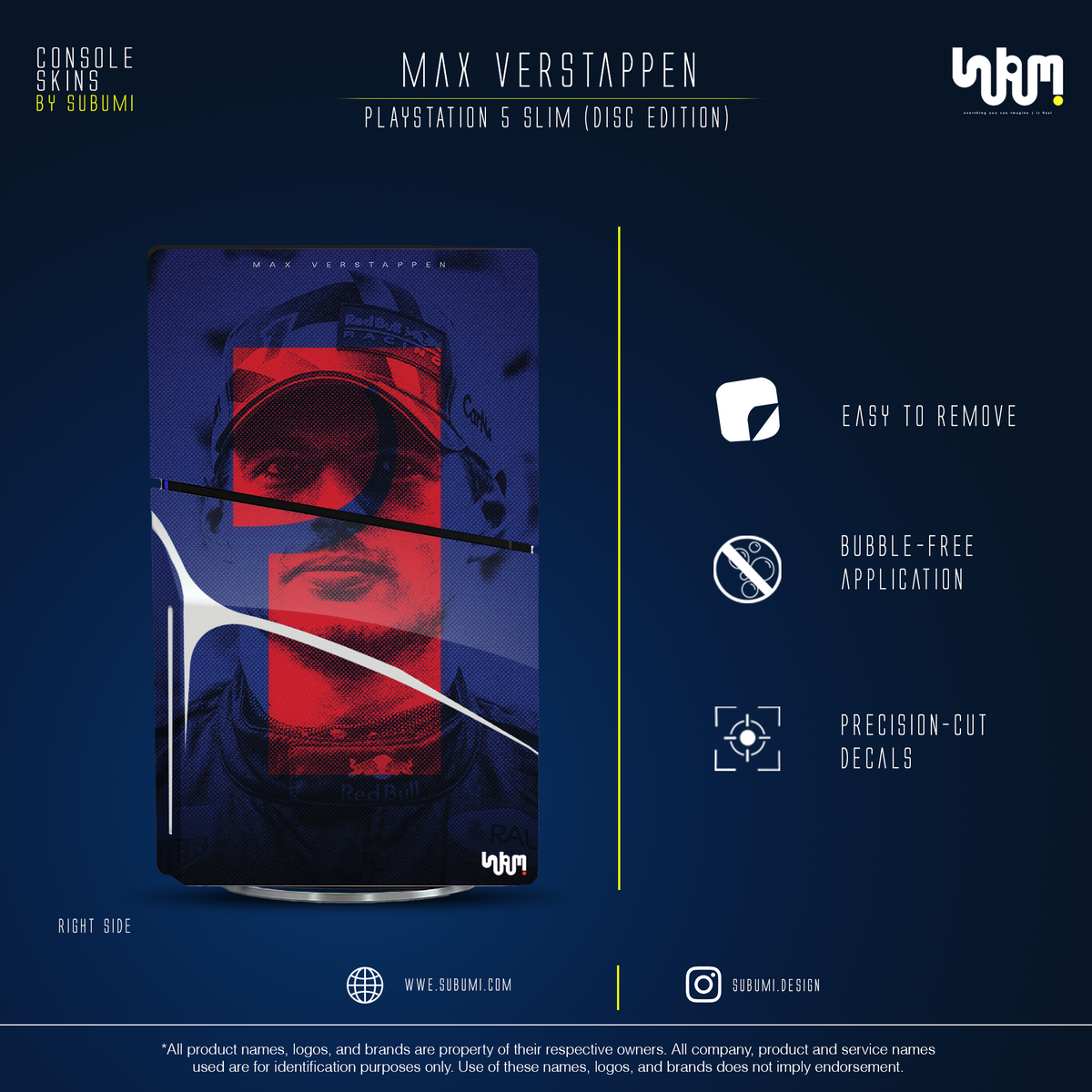 Max Verstappen Console Skin by SUBUMI