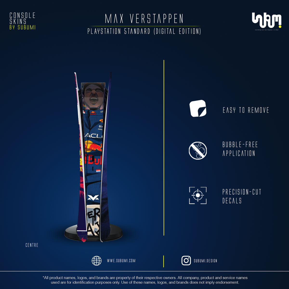 Max Verstappen PS5  Skin by SUBUMI