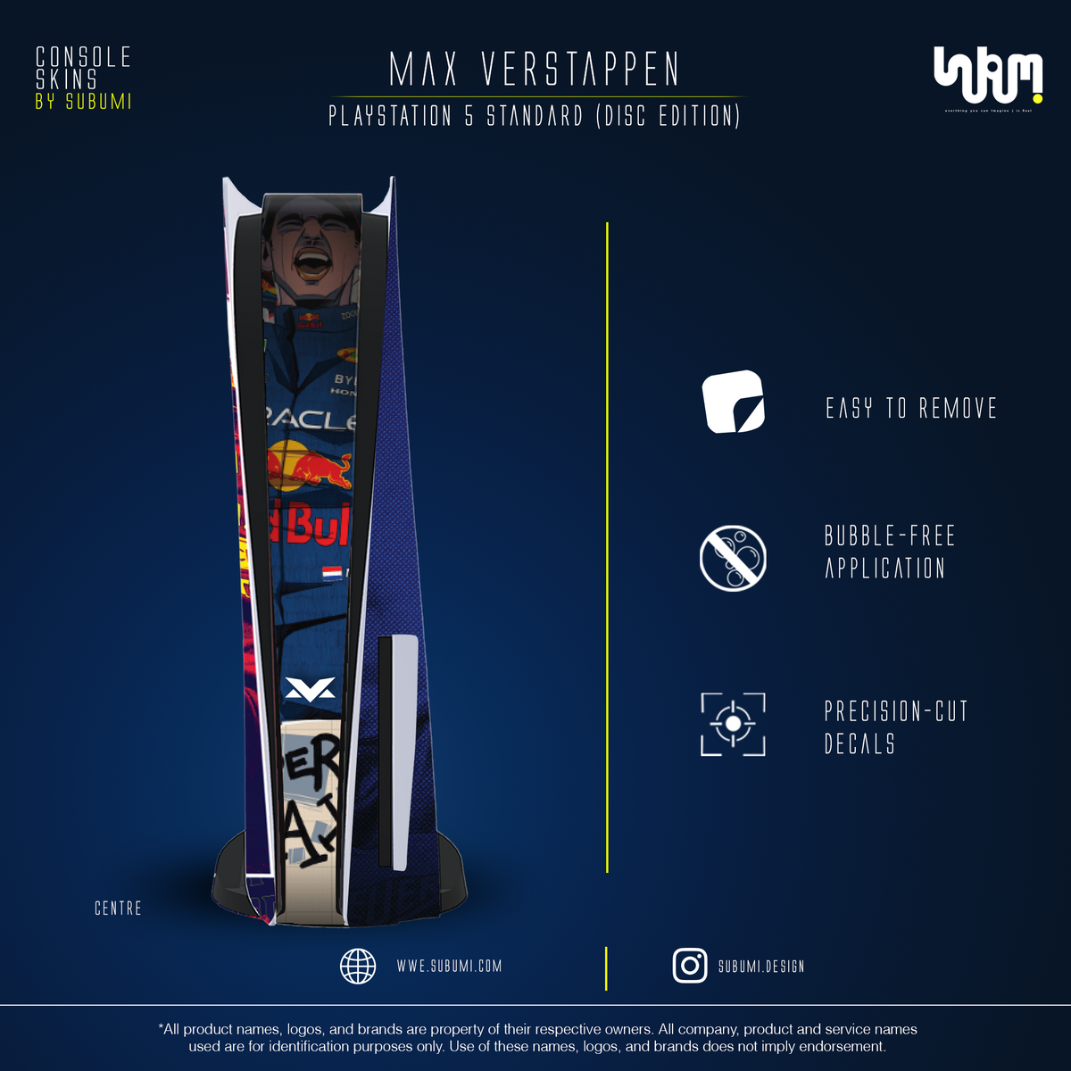 Max Verstappen Console Skin by SUBUMI