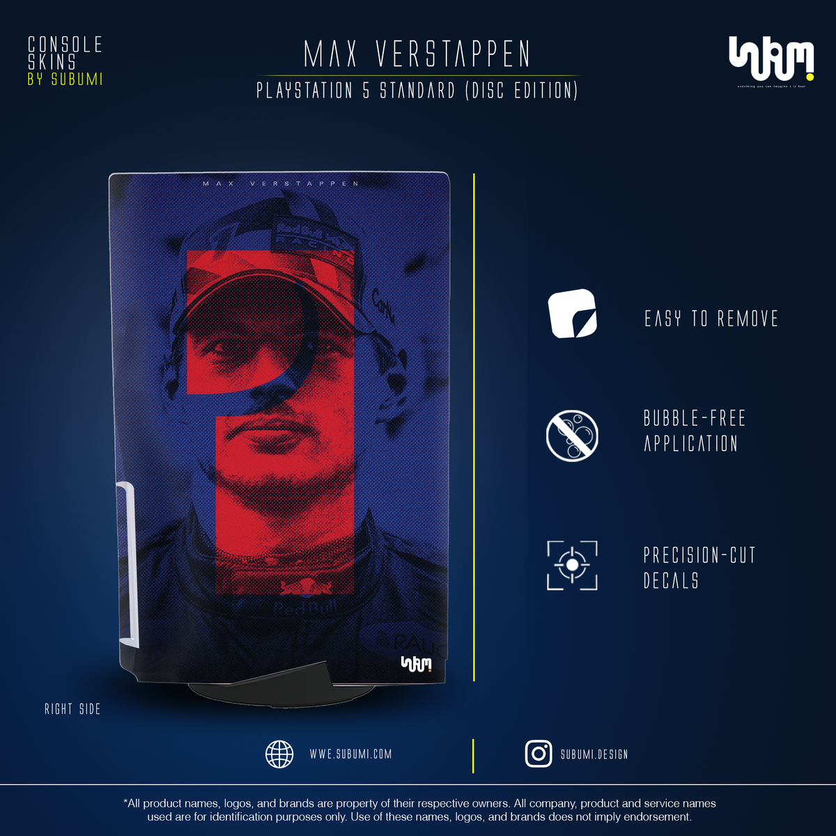 Max Verstappen Console Skin by SUBUMI