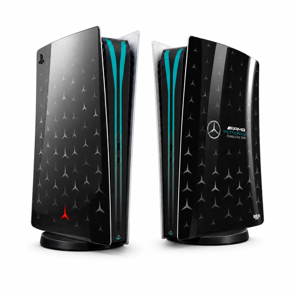 Mercedes F1 Console Skin by SUBUMI — poster, no background