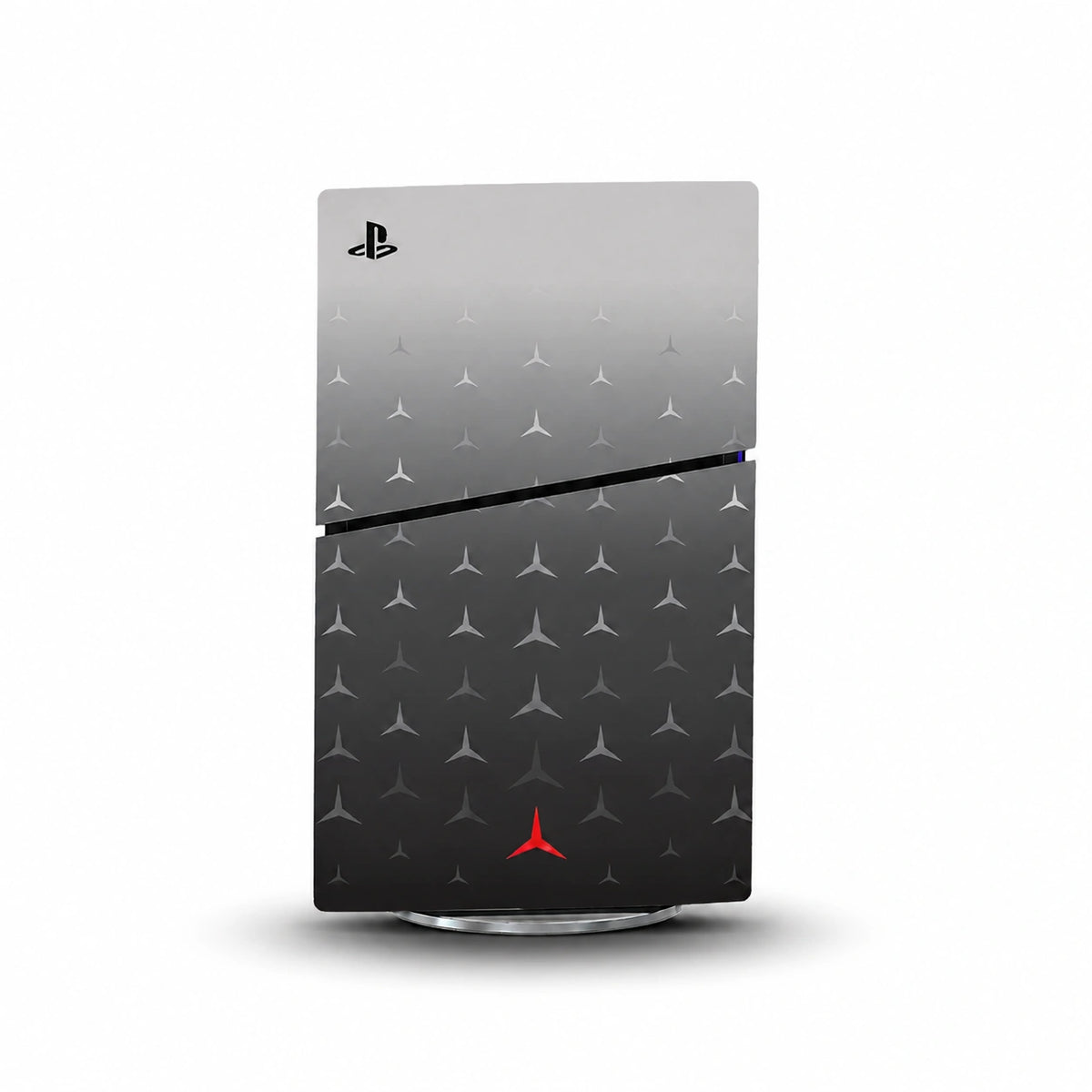 Mercedes F1 Console Skin by SUBUMI — PS5 Slim Digital, left side