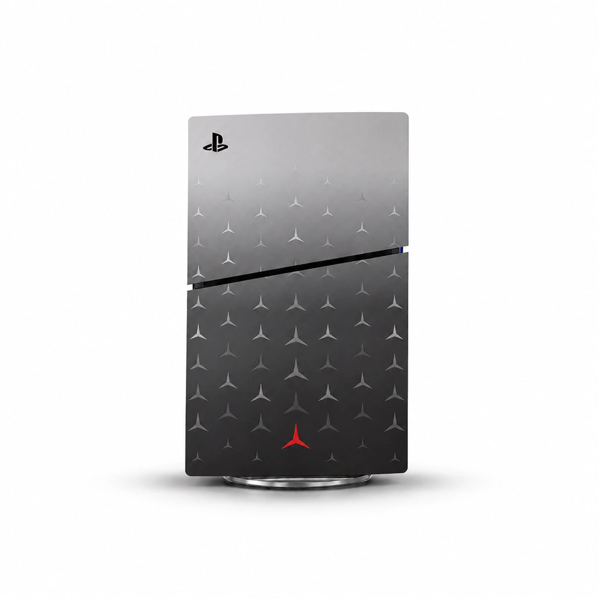 Mercedes F1 Console Skin by SUBUMI — PS5 Slim Disc, left side