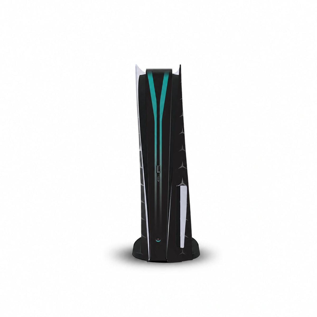 Mercedes F1 Console Skin by SUBUMI — PS5 Standard Disc, front