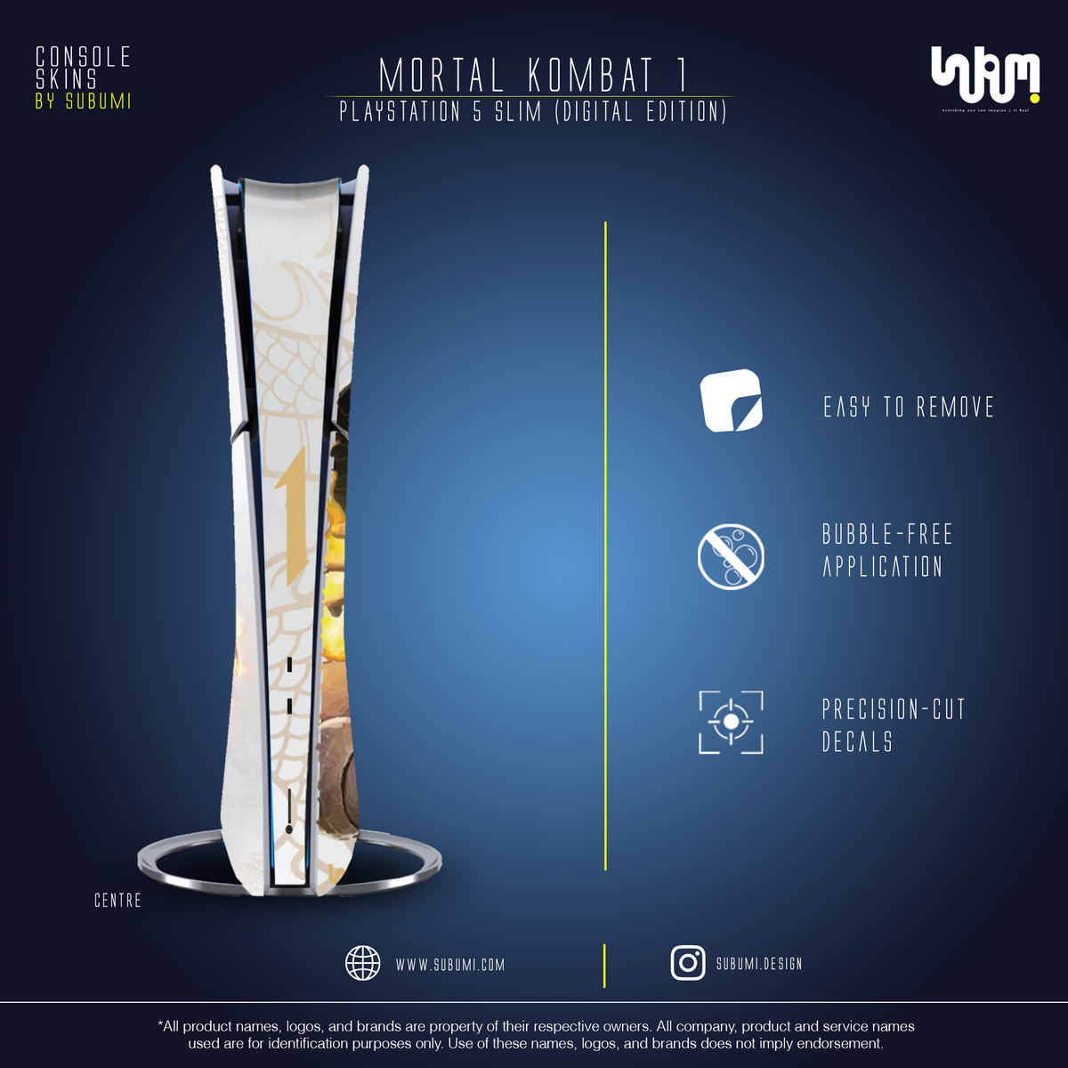 Mortal Kombat 1 Console Skin by SUBUMI