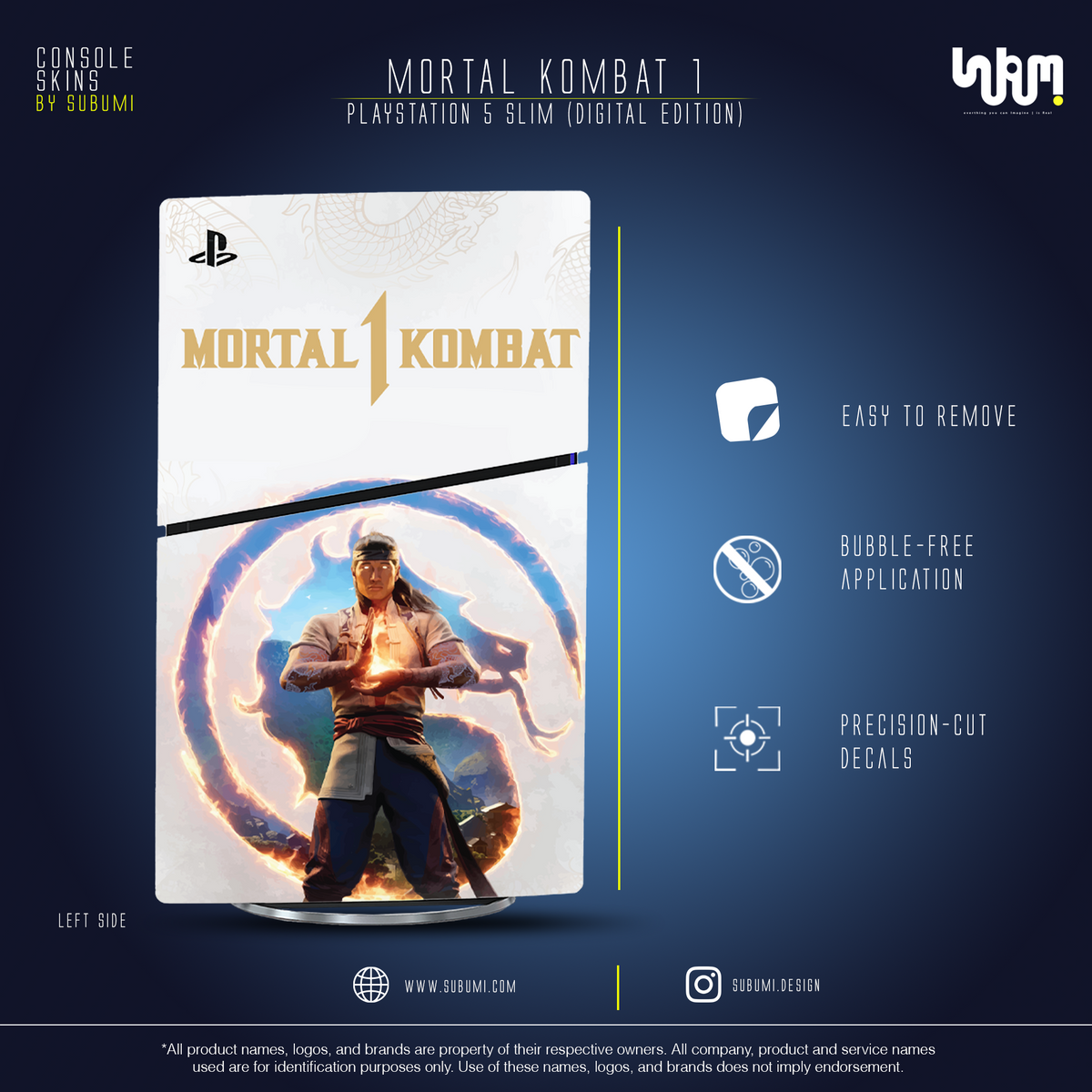 Mortal Kombat 1 Console Skin by SUBUMI