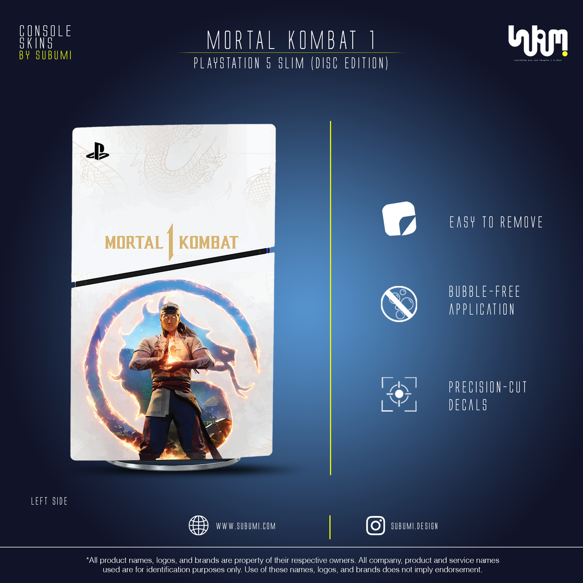 Mortal Kombat 1 Console Skin by SUBUMI